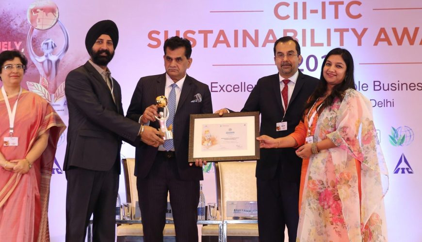 6th CII-ITC Sustainability Awards on December 16, 2011 in Delhi