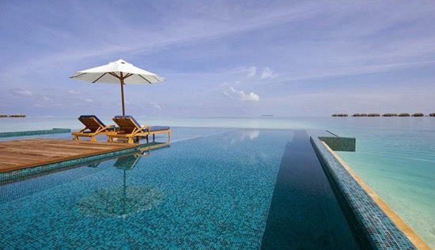 Infinity Edge Pool at Conrad Maldives Rangali Island